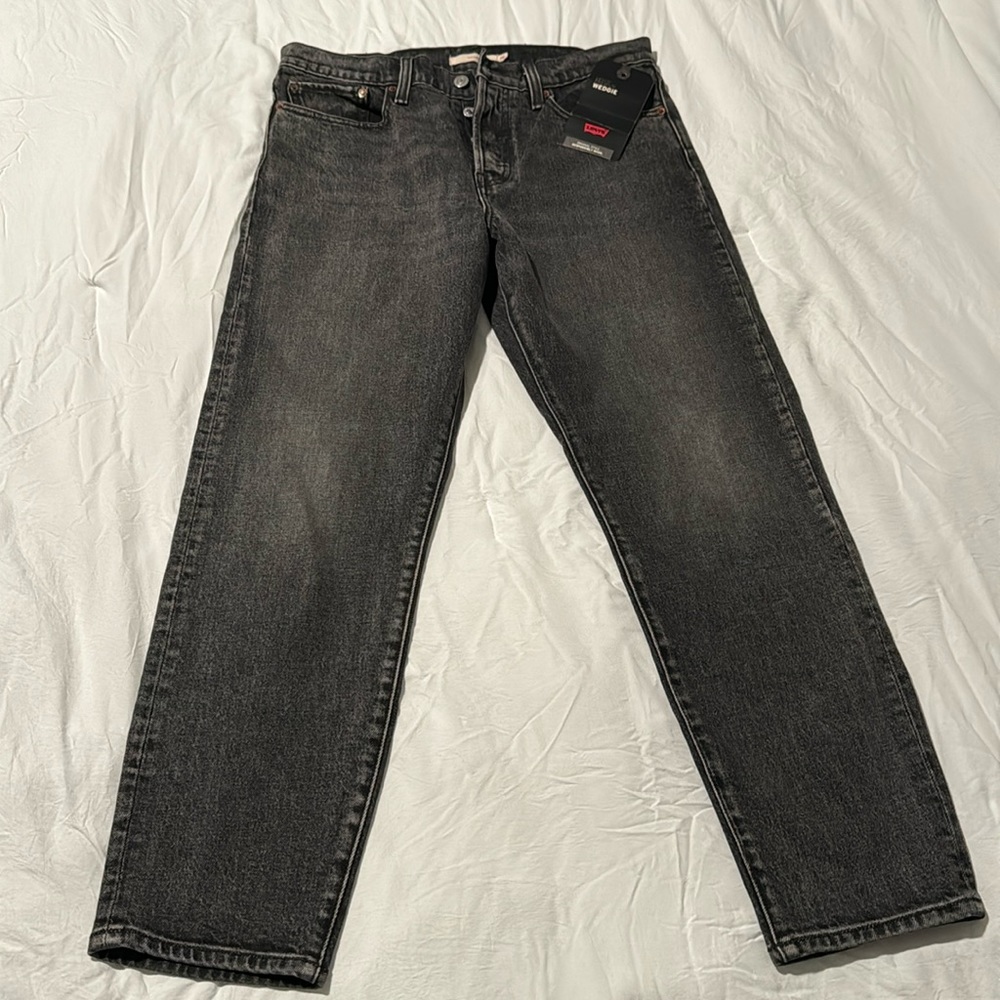 Levis Black Wedgie Jeans , like new